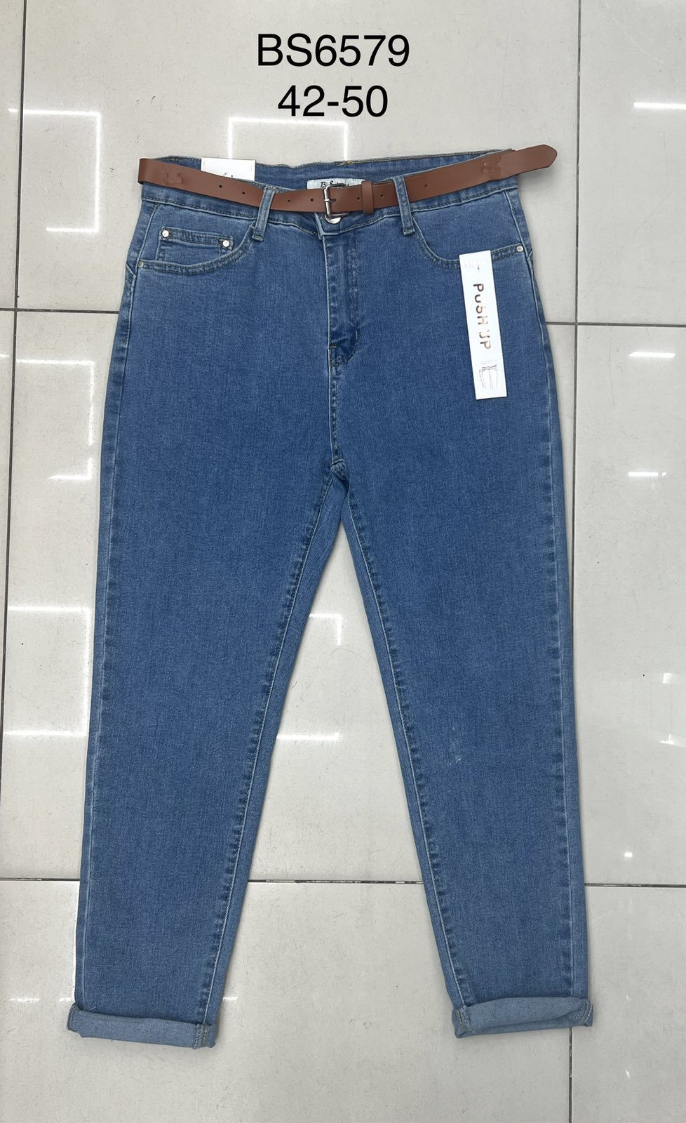 Jeansy Damskie _ size 42-50 _paczka 10szt_ 5342301