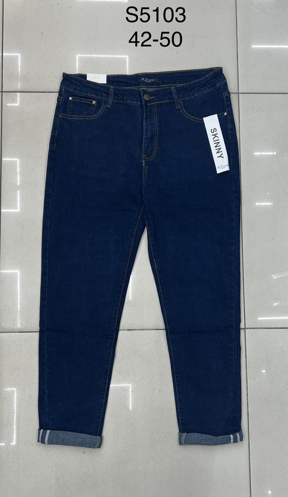 Jeansy Damskie _ size 42-50 _paczka 10szt_ 5342305