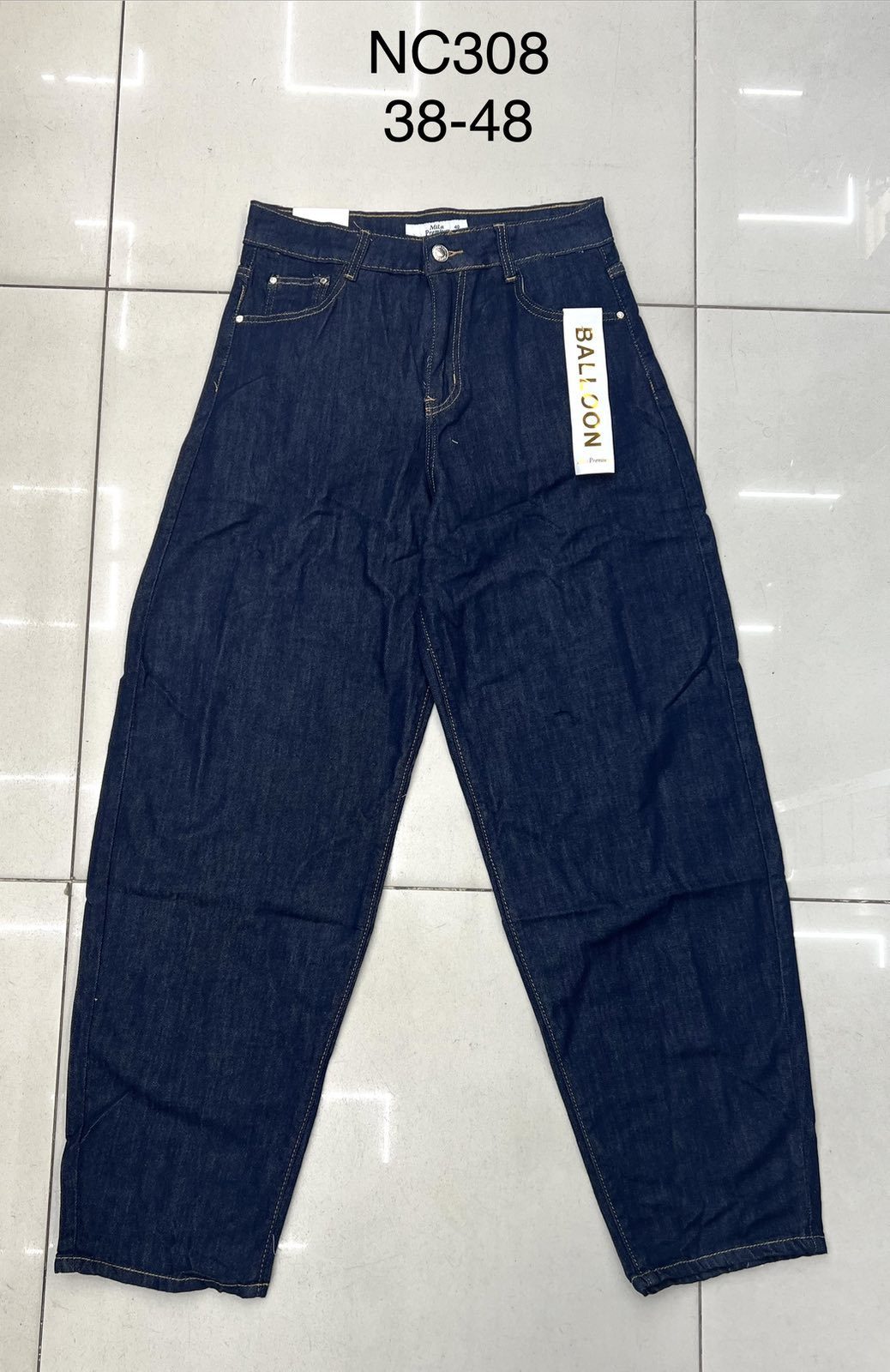 Jeansy Damskie _ size 38-48 _paczka 10szt_ 5342310