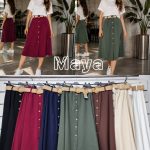 Spódnica długa Damskie wloskie _ size uni _ paczka 6szt_ mix kolor 7608854