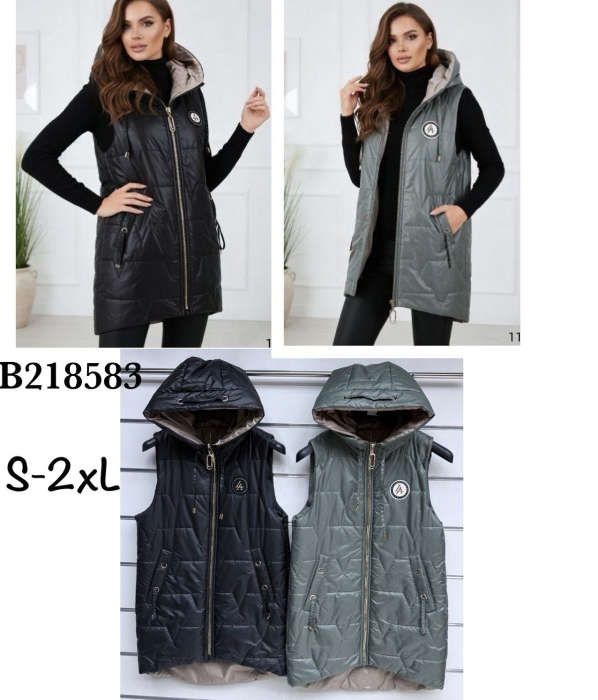 Kamizelki Damskie _ size s-2xl_ paczka 5szt_ 1 kolor 4862463