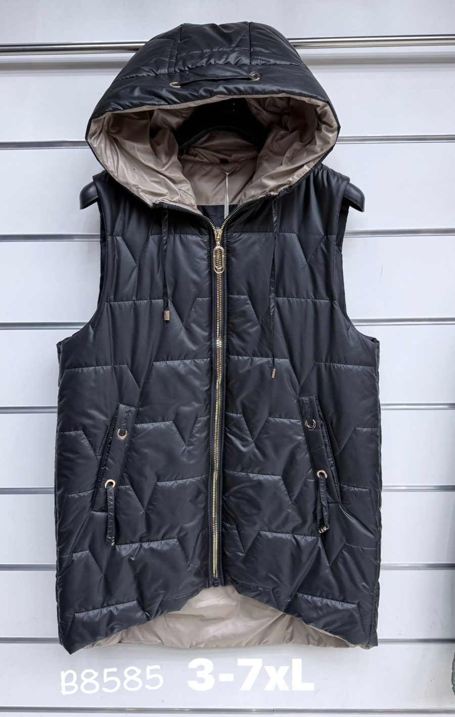 Kamizelki Damskie _ size 3-7xl_ paczka 5szt_ 1 kolor 4862467