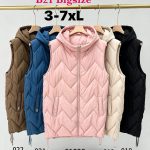 Kamizelki Damskie _ size 3-7xl_ paczka 5szt_ 1 kolor 4862473