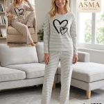 Piżamy DAMSKA TURECKA_size m-3xl_ paczka 15 szt_mixkolor 1826054