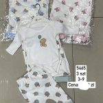 Komplety DZIECIĘCA size 3-9 m_ paczka 6szt _1 kolor 8889642