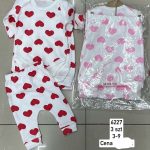 Komplety DZIECIĘCA size 3-9 m_ paczka 6szt _1 kolor 8889643