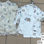 Komplety DZIECIĘCA size 3-9 m_ paczka 6szt _1 kolor 8889649