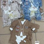 Komplety DZIECIĘCA size 3-12 m_ paczka 4szt _1 kolor 8889650