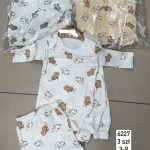 Komplety DZIECIĘCA size 3-9 m_ paczka 6szt _1 kolor 8889733