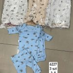 Komplety DZIECIĘCA size 3-9 m_ paczka 6szt _1 kolor 8889738