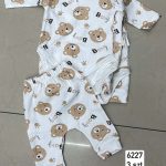Komplety DZIECIĘCA size 3-9 m_ paczka 6szt _1 kolor 8889746