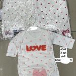 Komplety DZIECIĘCA size 6-9 m_ paczka 4szt _1 kolor 8889750