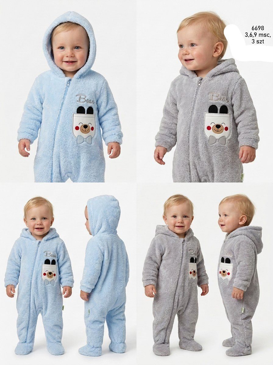 Body DZIECIĘCA size 3-9 m_ paczka 6szt _1 kolor 2627728