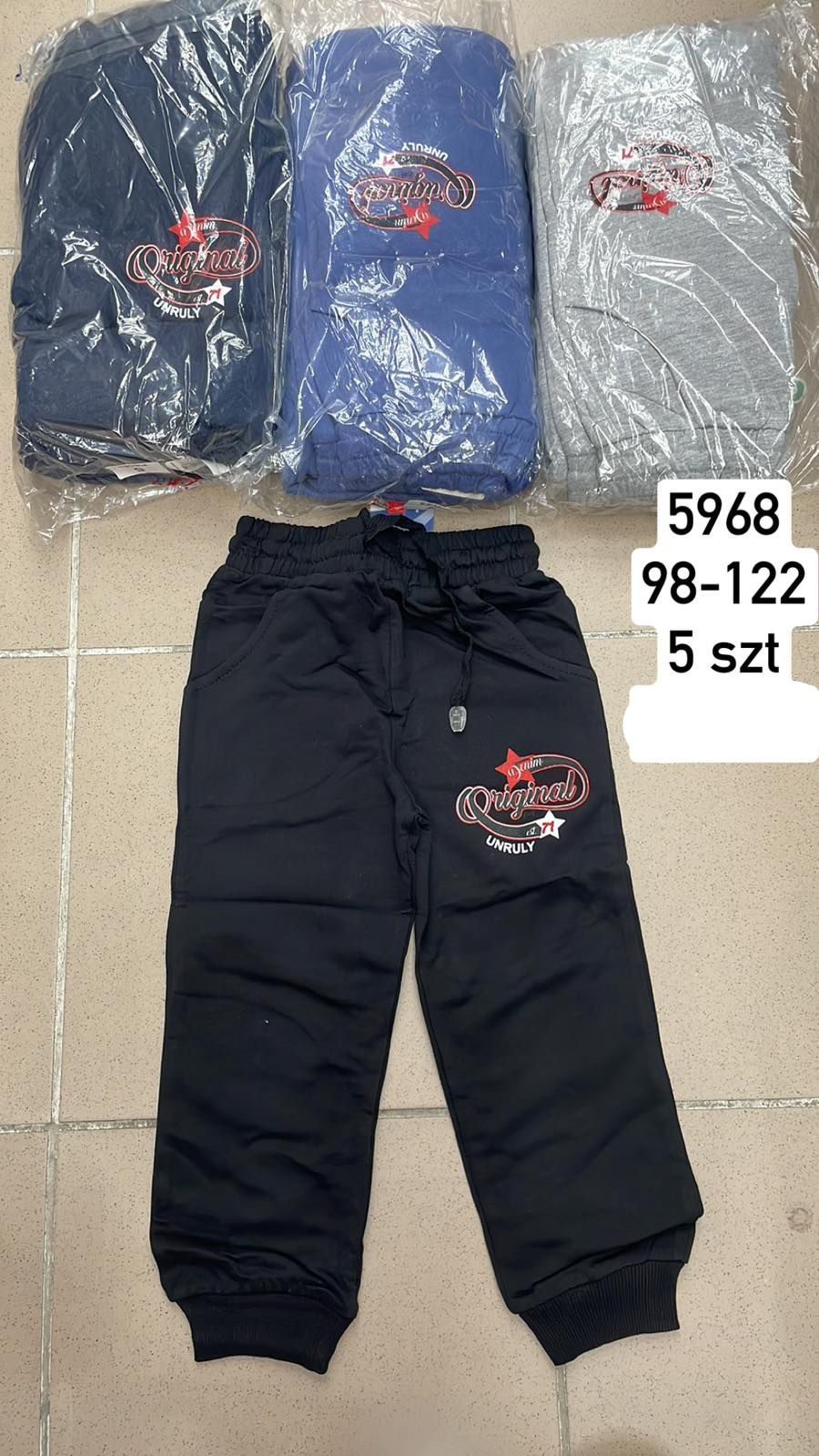 Spodnie DZIECIĘCA size 98-122_ paczka 5szt _1 kolor 2627746