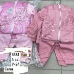 Komplety DZIECIĘCA size 9-24 m_ paczka 4szt _1 kolor 2627763