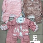 Komplety DZIECIĘCA size 3-12 m_ paczka 4szt _1 kolor 2627764