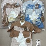 Komplety DZIECIĘCA size 3-12 m_ paczka 4szt _1 kolor 2627766
