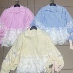 Bluzki DZIECIĘCA size 4-14 lat_ paczka 6szt _1 kolor 2073416