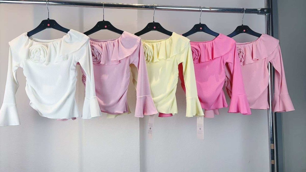 Bluzki DZIECIĘCA size 4-14 lat_ paczka 6szt _1 kolor 2073417