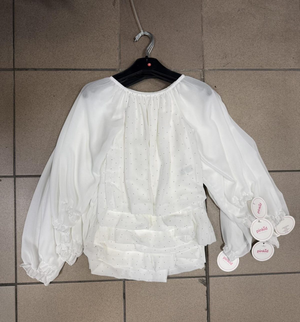Bluzki DZIECIĘCA size 4-14 lat_ paczka 6szt _1 kolor 2073419
