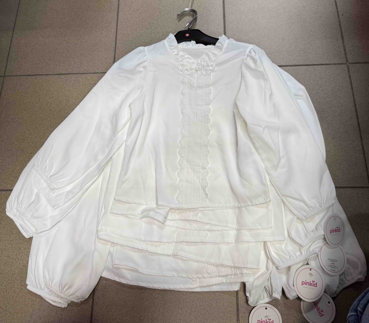 Bluzki DZIECIĘCA size 4-14 lat_ paczka 6szt _1 kolor 2073421