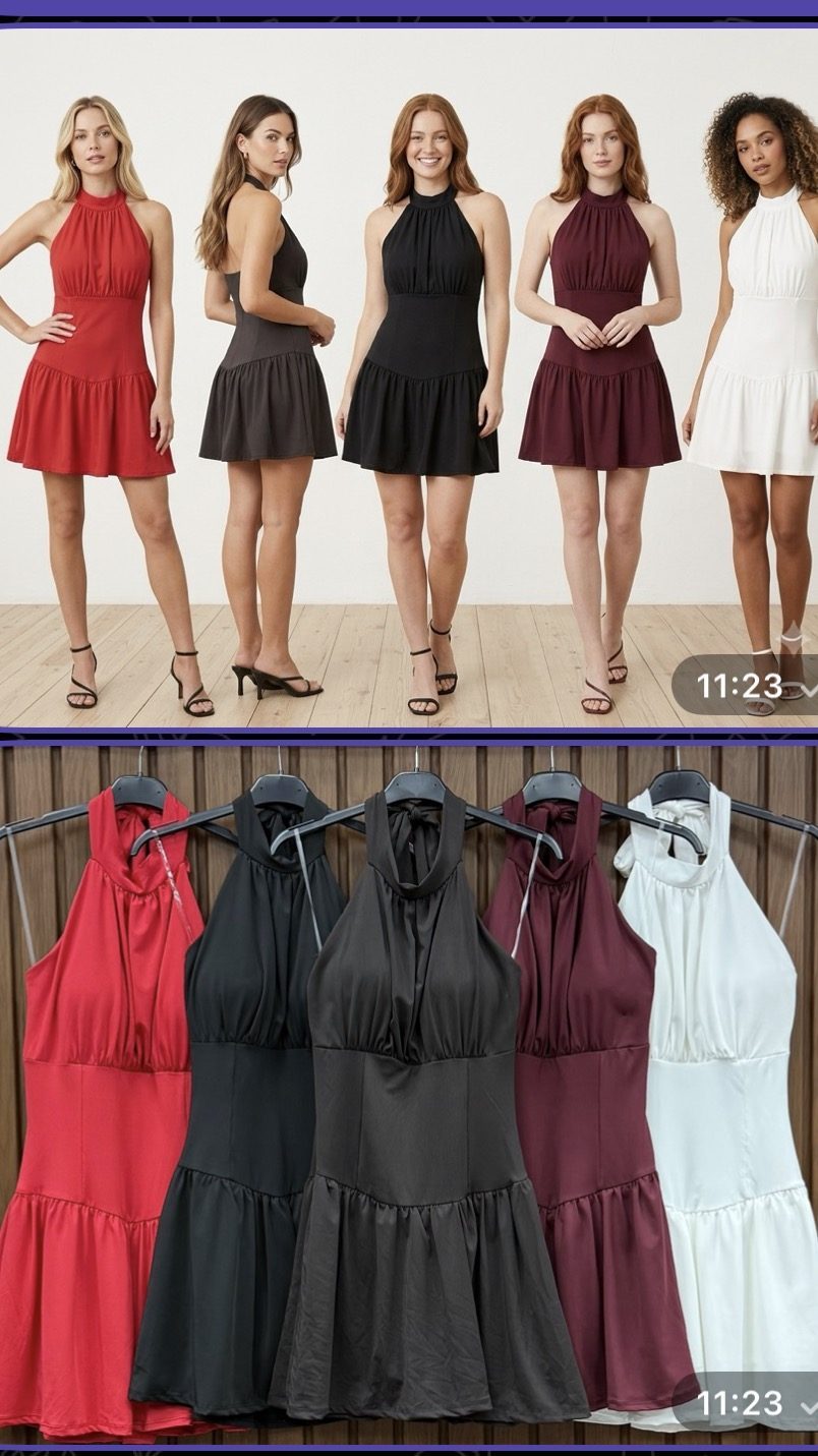 Kombinezony Damskie wloskie _size uni_ paczka 6szt_ mix kolor 8939560