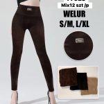 Legginsy/Getry Damskie  _ size S-XL_paczka 12szt_MIX kolor 8939825