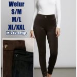 Legginsy/Getry Damskie _ size S-2XL_paczka 12szt_MIX kolor 8939826