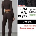 Legginsy/Getry Damskie  _ size S-2XL_paczka 12szt_MIX kolor 8939830