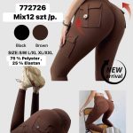Legginsy/Getry Damskie  _ size S-2XL_paczka 12szt_1 kolor 8939831