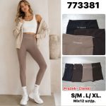 Legginsy/Getry Damskie _ size S-XL_paczka 12szt_MIX kolor 8939833