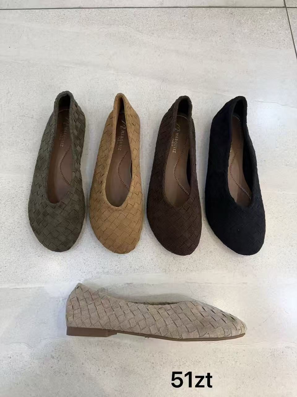 Buty Baleriny DAMSKIE (36-41_12par) 7824938