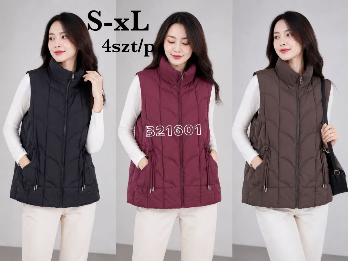 Kamizelki Damskie _ size s-xl_ paczka 4szt_ 1 kolor 7824964