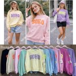 Bluzy Damskie wloskie _size uni_ paczka 6szt_ mix kolor 7825117