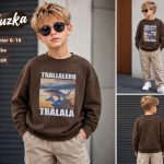 Bluzka DZIECIĘCA size 6-16 lat_ paczka 6szt _1 kolor 8472471