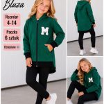 Bluza DZIECIĘCA size 4-14 lat_ paczka 6szt _1 kolor 8472476