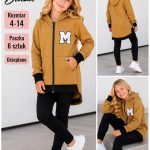 Bluza DZIECIĘCA size 4-14 lat_ paczka 6szt _1 kolor 8472478