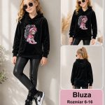 Bluza DZIECIĘCA size 6-16 lat_ paczka 6szt _1 kolor 8472481