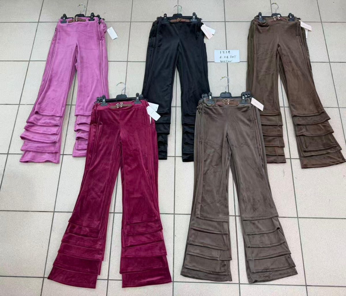 Spodnie DZIECIĘCA size 6-16 lat_ paczka 6szt _1 kolor 8472486