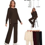 Komplety Damskie wloskie _size s-xl_ paczka 8szt_ mix kolor 5981978