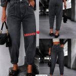 Jeansy Damskie _size 40-48_ paczka 12szt_ 5550815