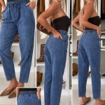 Jeansy Damskie _size 40-48_ paczka 10szt_ 5550816