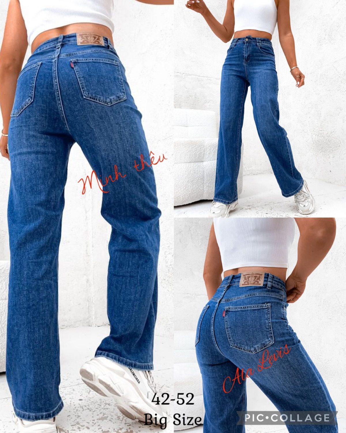 Jeansy Damskie _size 38-48_ paczka 10szt_ 5550819