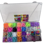 GUMKI DO ROBIENIA BRANSOLETEK +KORALIKI DIY ZESTAW 2474446