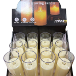 15cm ŚWIECZKA ELEKTRYCZNY WKŁAD DO ZNICZY ŚWIECA LED PŁOMIEŃ 4752029