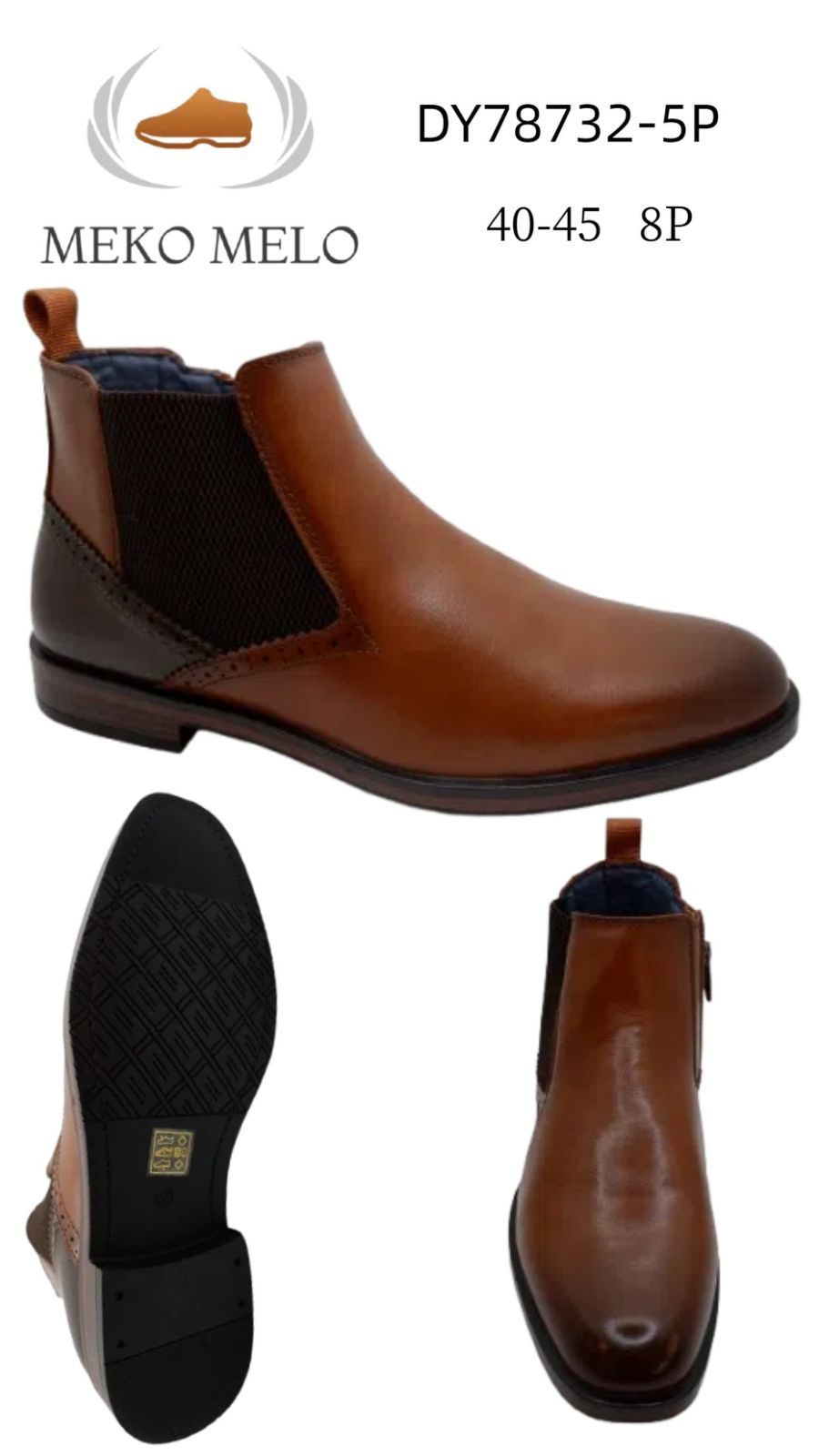 Buty Półbuty MĘSKIE (40-45_8par) 6826179