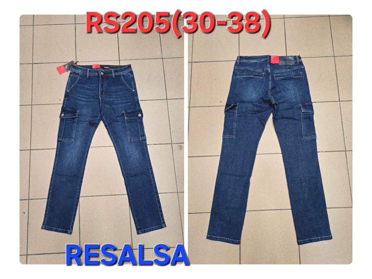 Spodnie JEANSOWE resalsa MĘSKA_size 30-38_ paczka 10 szt_ 2684804