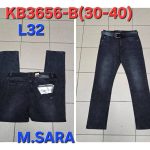 Spodnie JEANSOWE m.sara MĘSKA_size 30-40_ paczka 12 szt_ 2684805