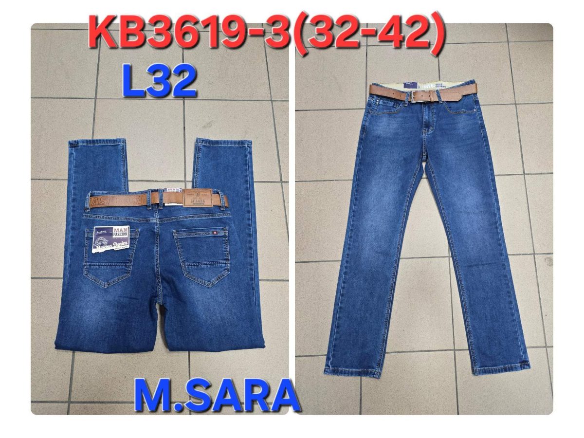Spodnie JEANSOWE m.sara MĘSKA_size 32-42_ paczka 12 szt_ 2684811