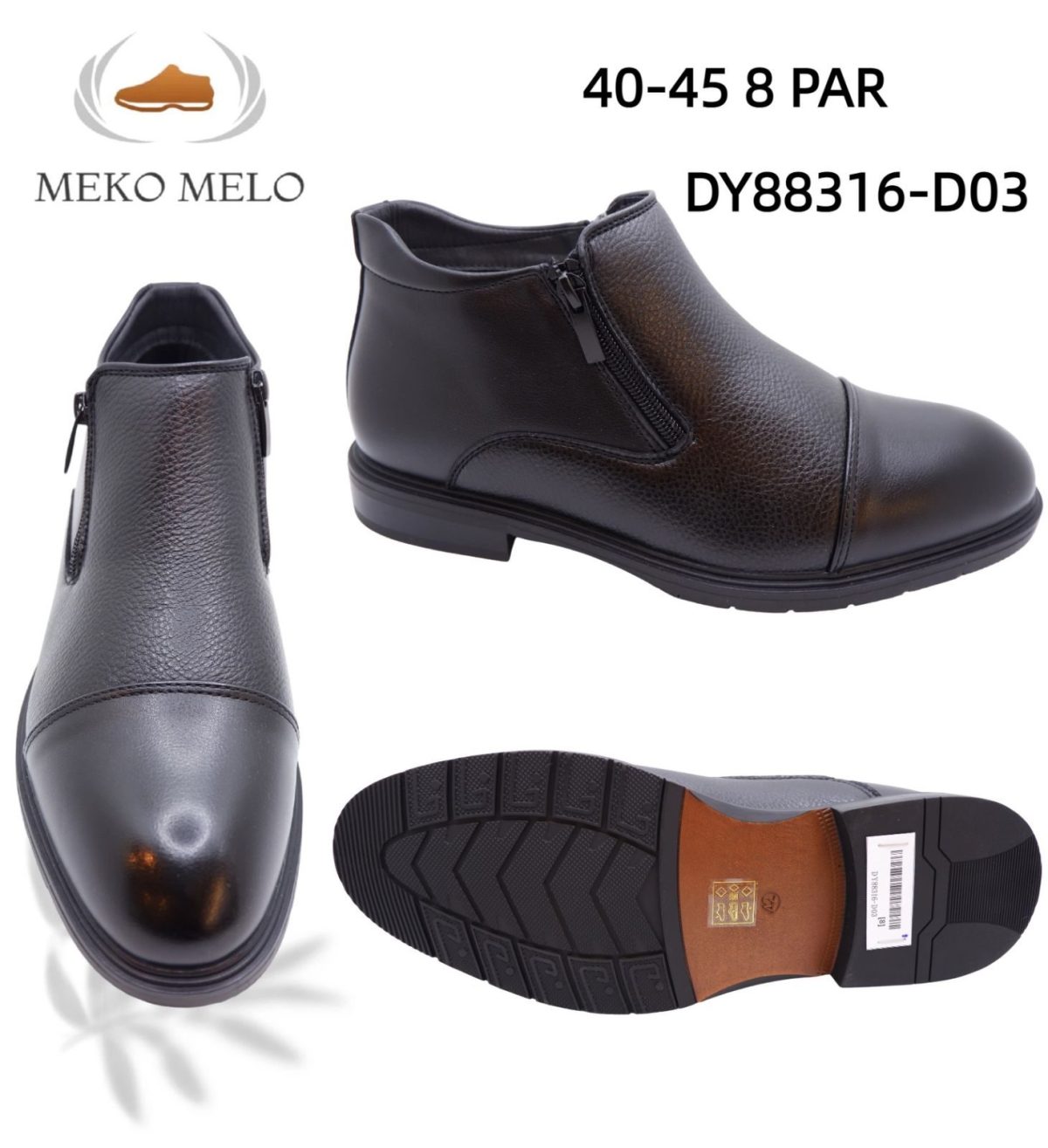 Buty Półbuty MĘSKIE (40-45_ 8par) 5591558